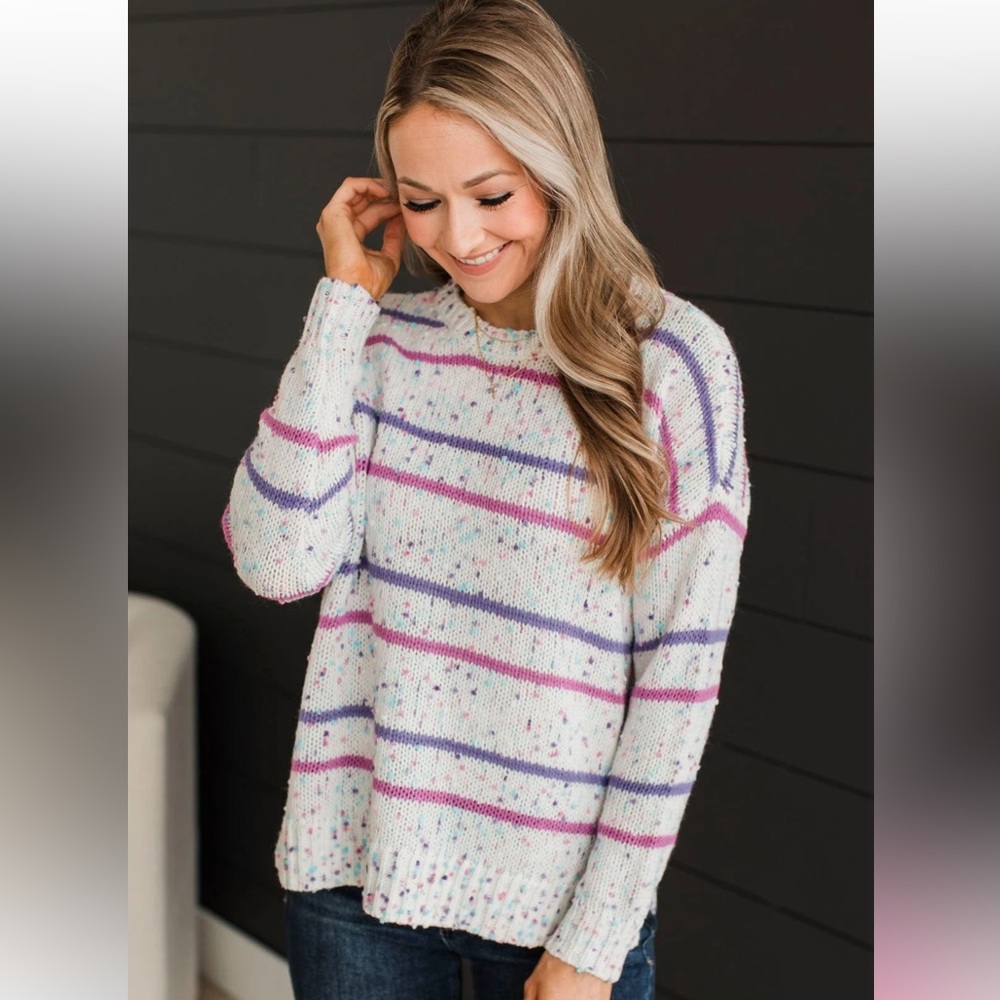 Confetti sweater NWT